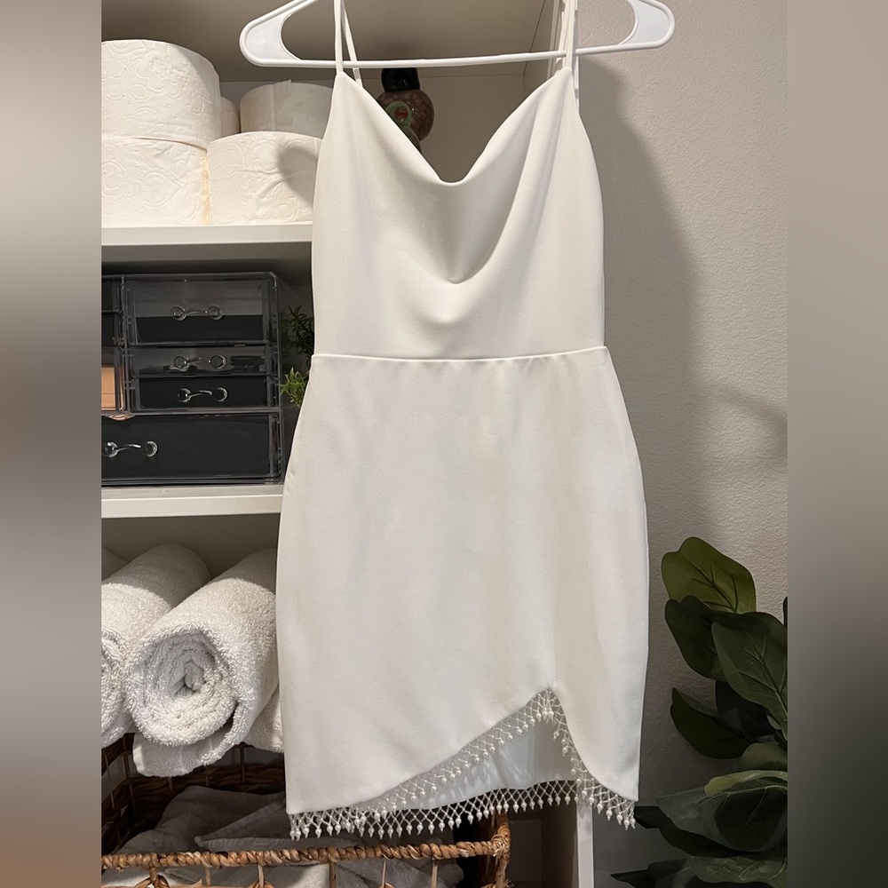 White Bachelorette Dress